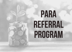 text: para referral program. $250 incentive for employees who refer a candidate text: para referral program. $250 incentive for employees who refer a candidate