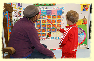 Teenagers and Toddlers Learning Together