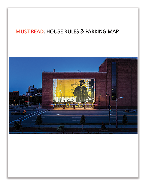 Must Read: House Rules and Parking Map